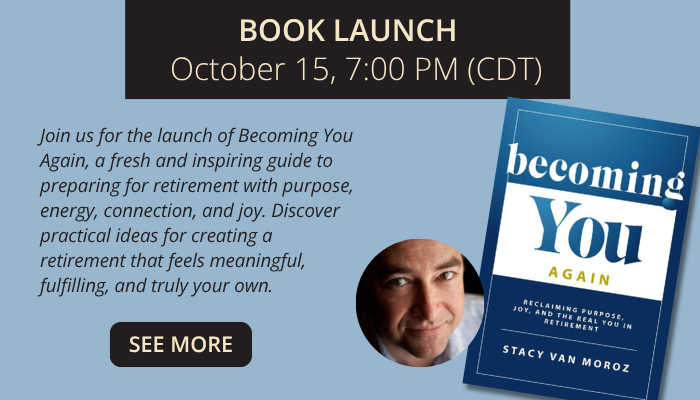 Author photo with book Becoming You Again