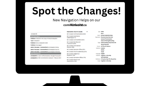 Spot the changes on the website