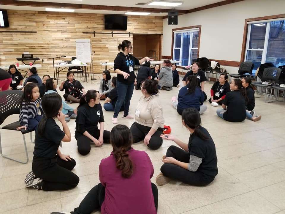 women's retreat session